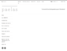 Tablet Screenshot of paelas.com